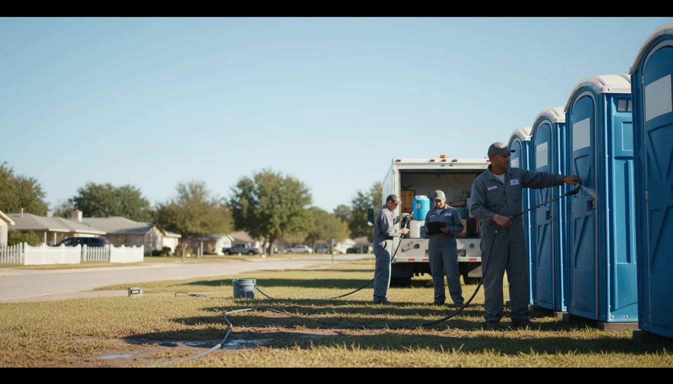 Long-Term Portable Toilet Rental in Lansford, ND near me